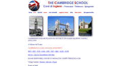 Desktop Screenshot of cambridgeschools.it